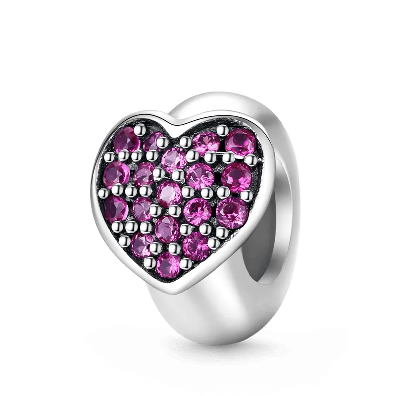 Stopper Amore In Argento S925 Per Bracciale Da Donna