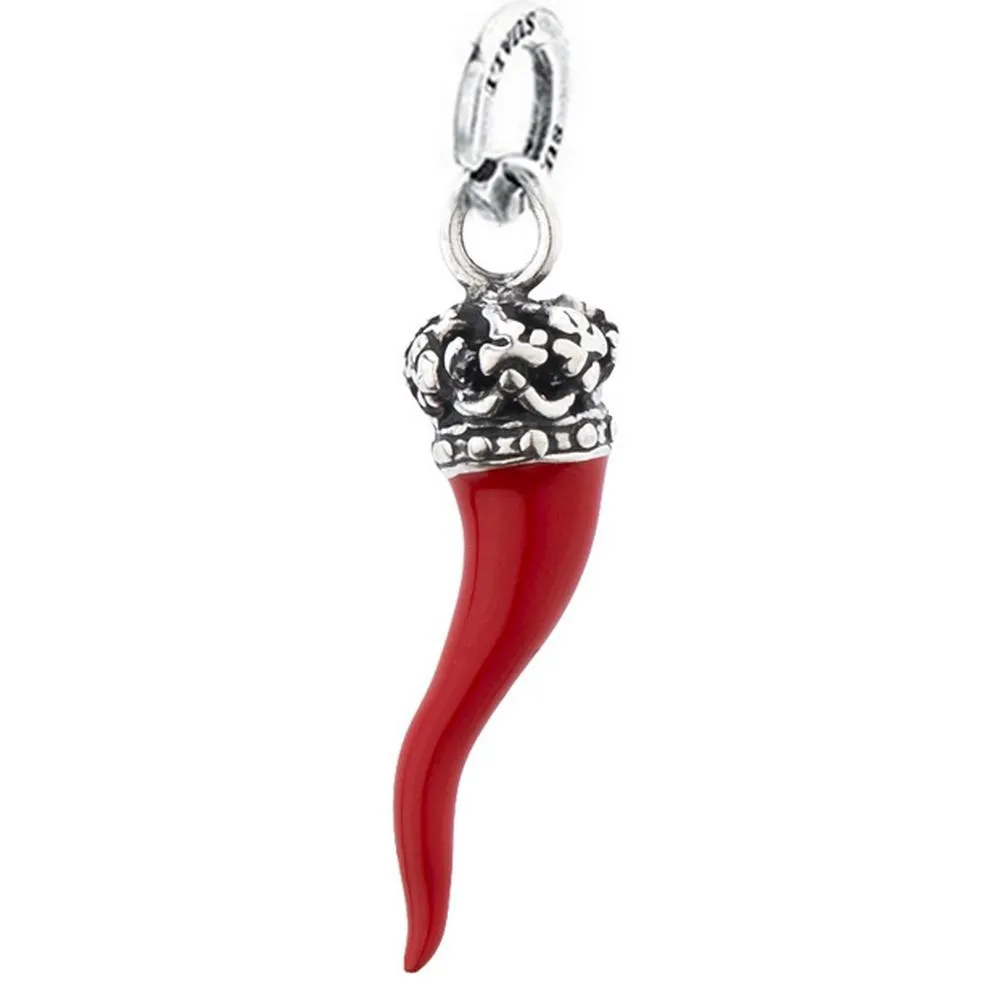 Pendente Suali Corno Rosso