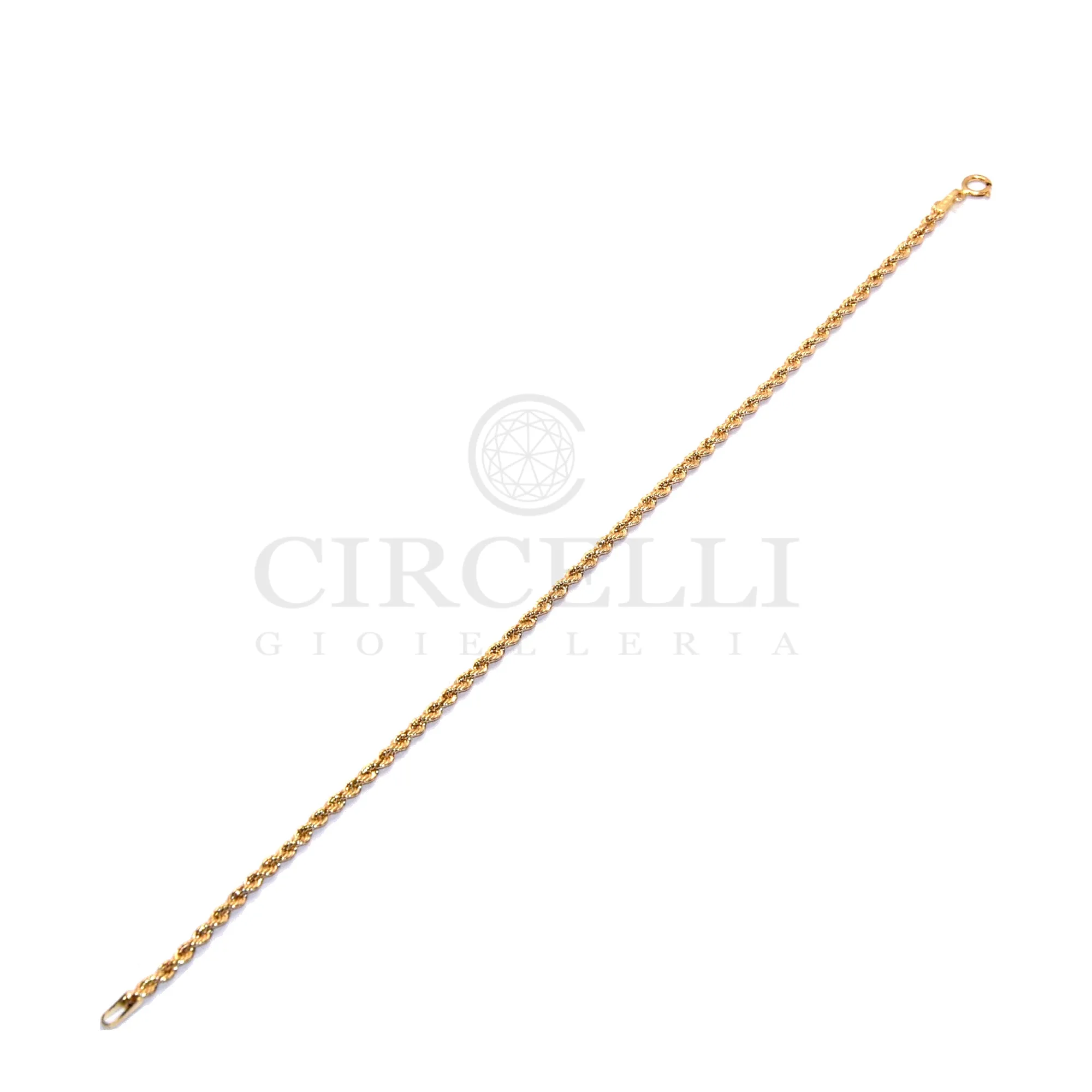 Bracciale corda 1° misura oro 18k