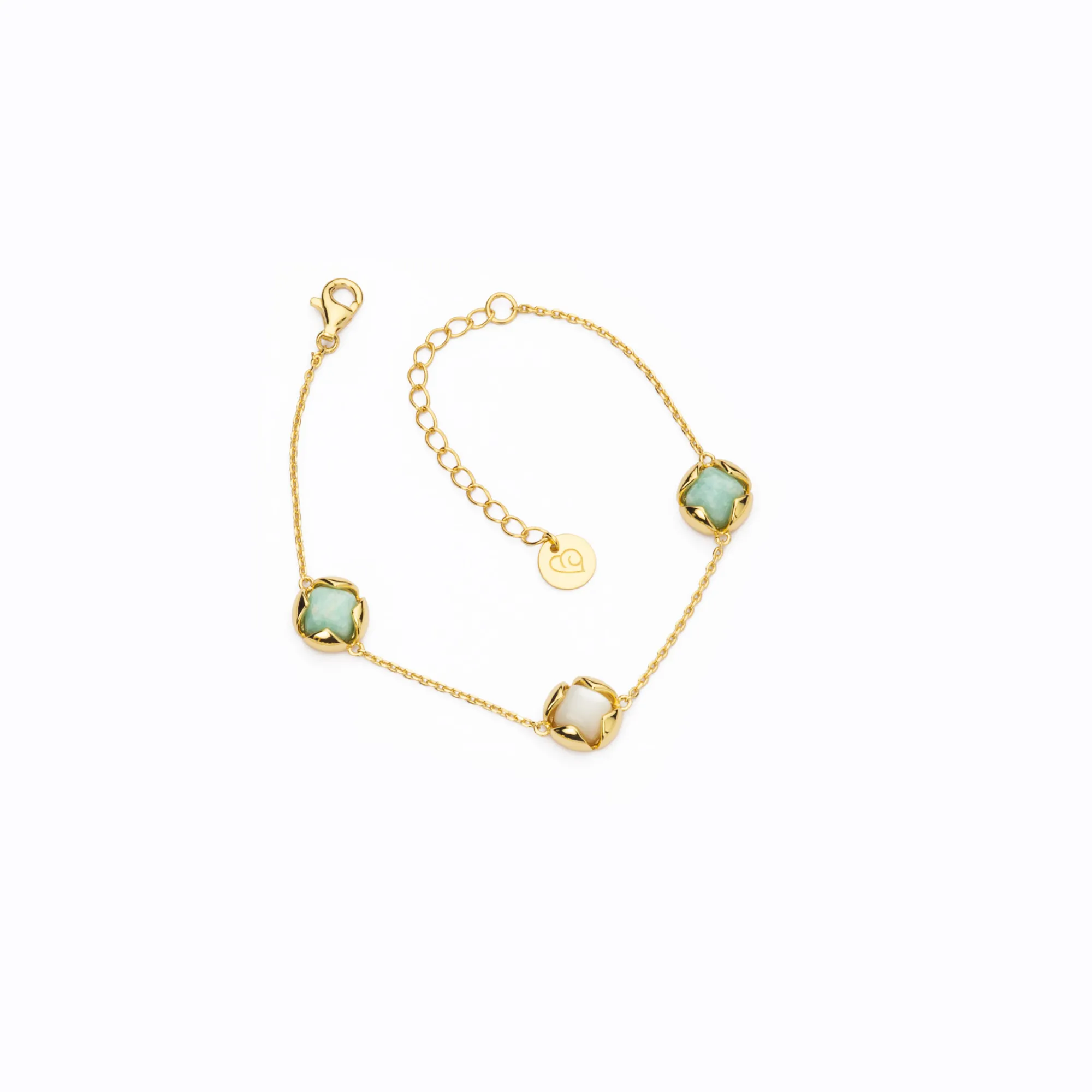 Bracciale boccioli gold argento 925 BARBIERI