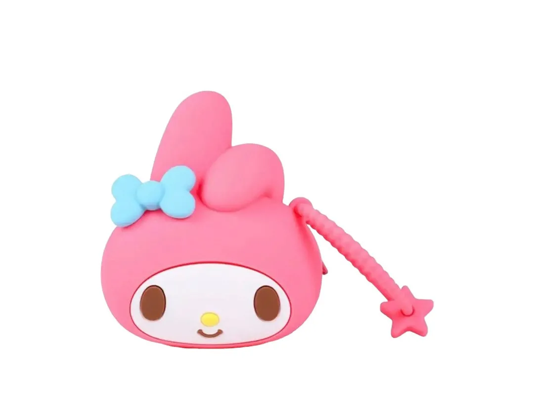 Portamonete applique borsa My Melody rosa scuro