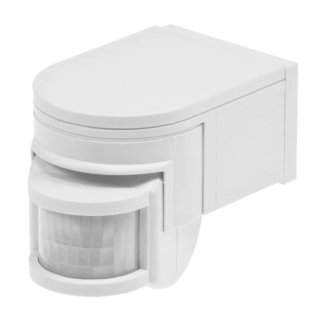 Bewegungsmelder Aufputz  Decke Wand 230V 180grad RW bis 12m bis 1000W