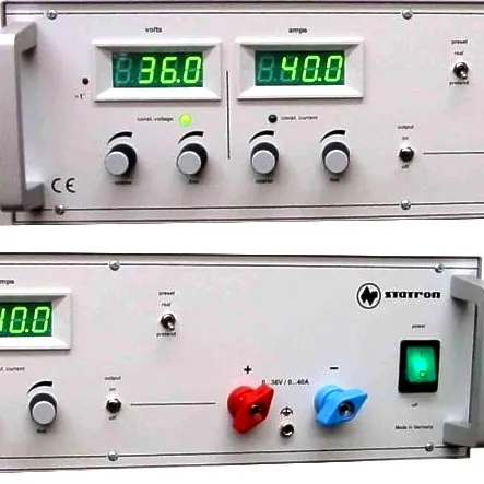 36V Labornetzteil 0-36V 40A Industrie Ausführung