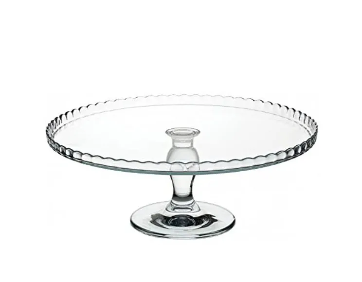 Pasabahce Patisserie 95117 Tortenplatte auf Fuß 32cm aus Glas