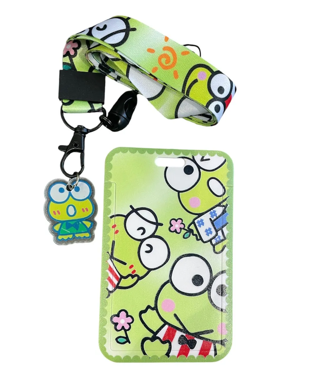 Portabadge portacarte portafoto keroppi friends