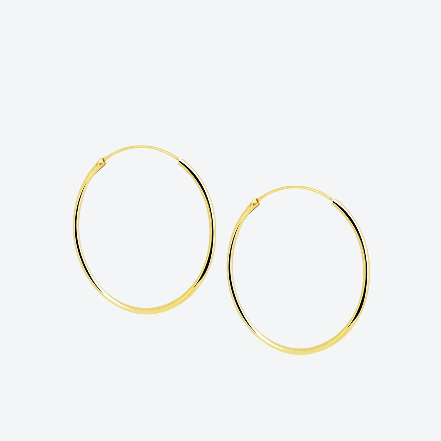 ORECCHINI a cerchio - oro 30mm