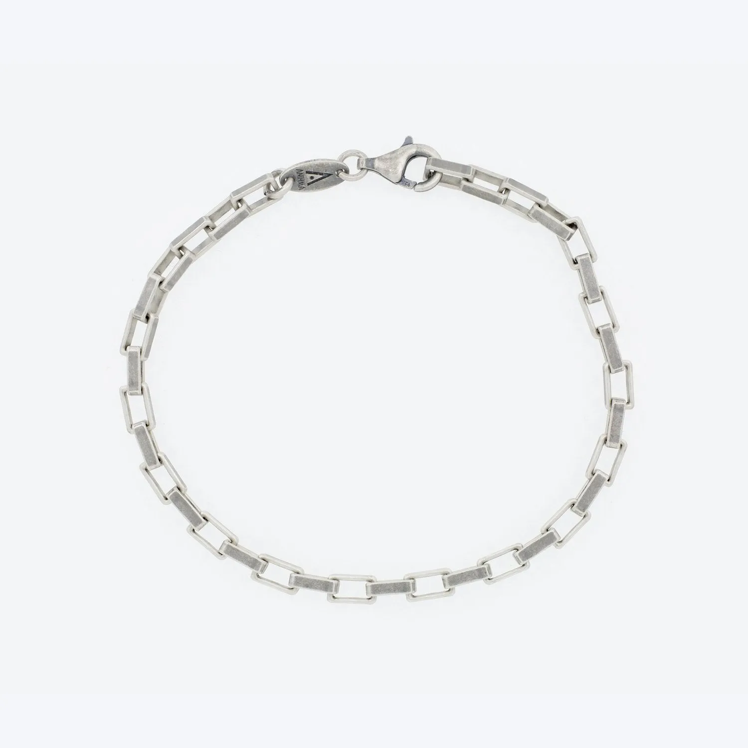 BRACCIALE catena rettangolare