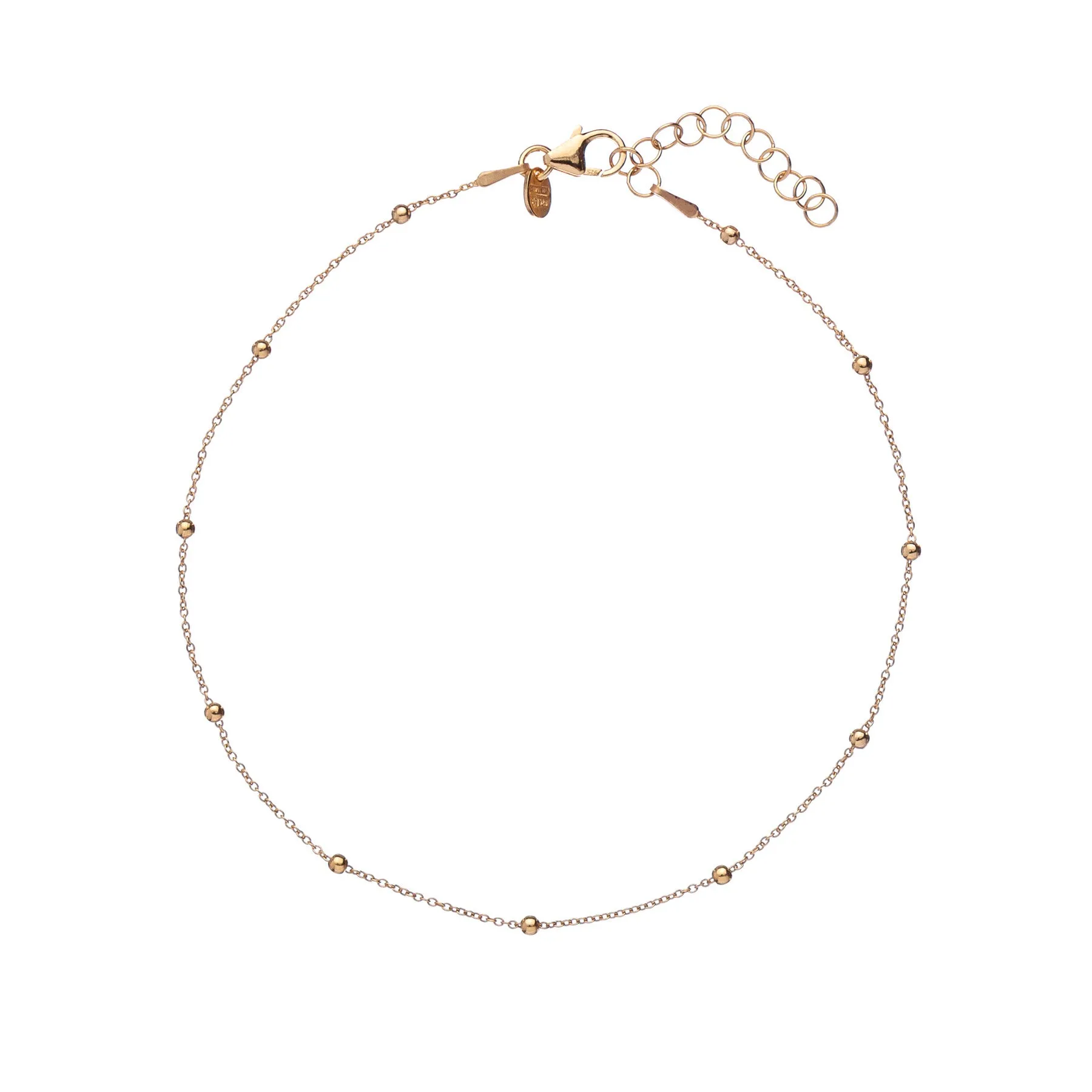 Buy anklet Gold | Baloons | Alisia Jewels– Alisia jewels com