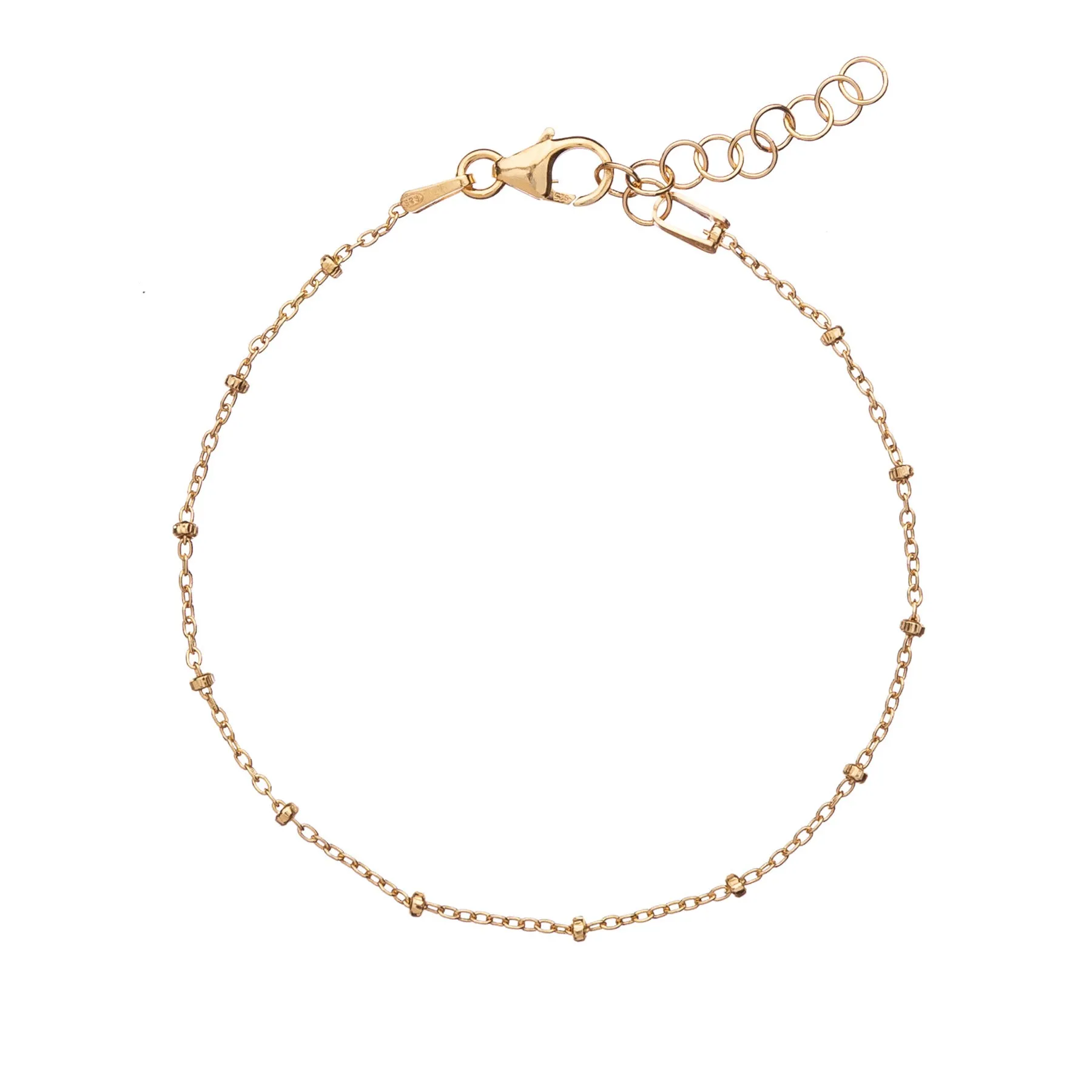 Buy anklet Gold | Rachel | Alisia Jewels– Alisia jewels com