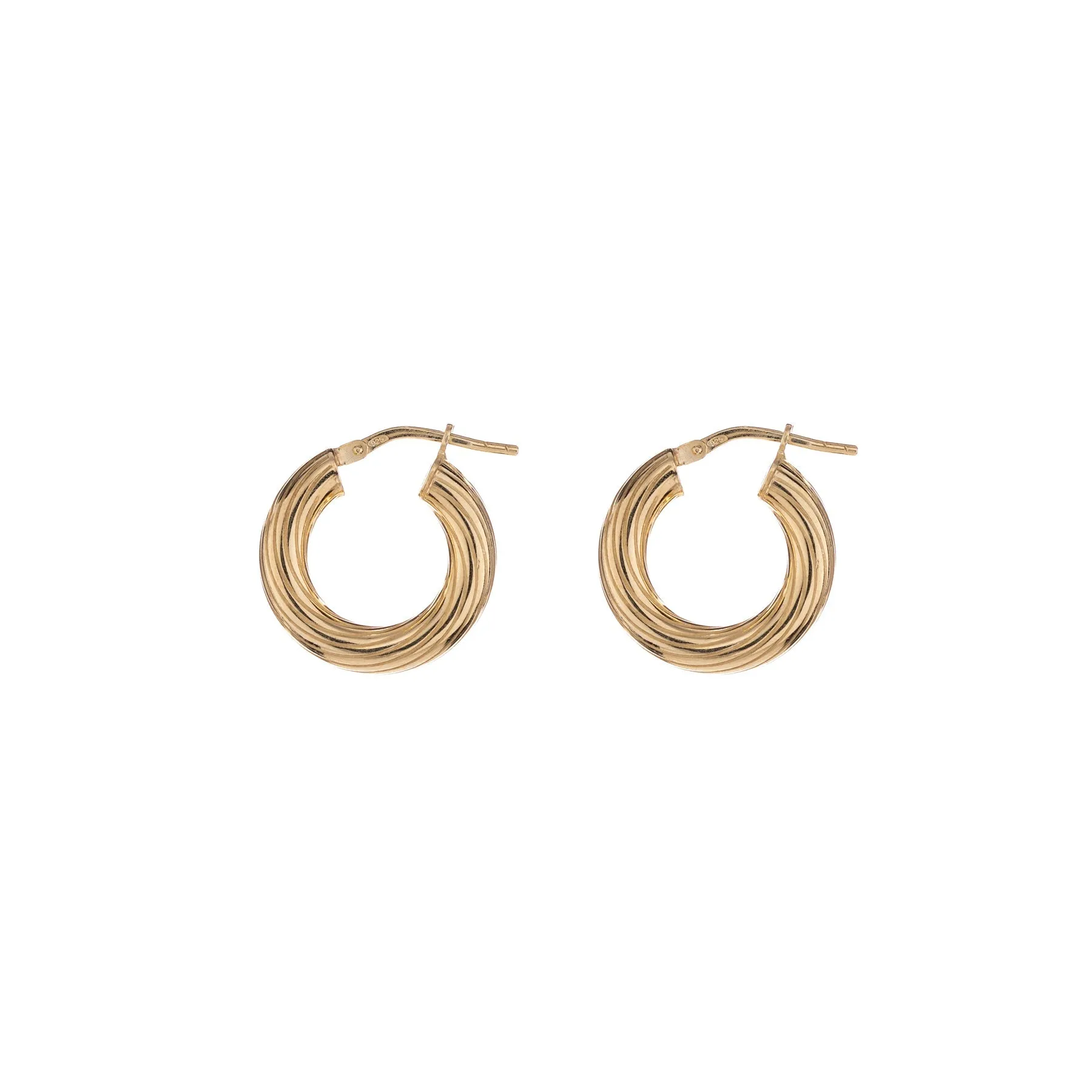 Buy earrings plated gold | Lola Medium