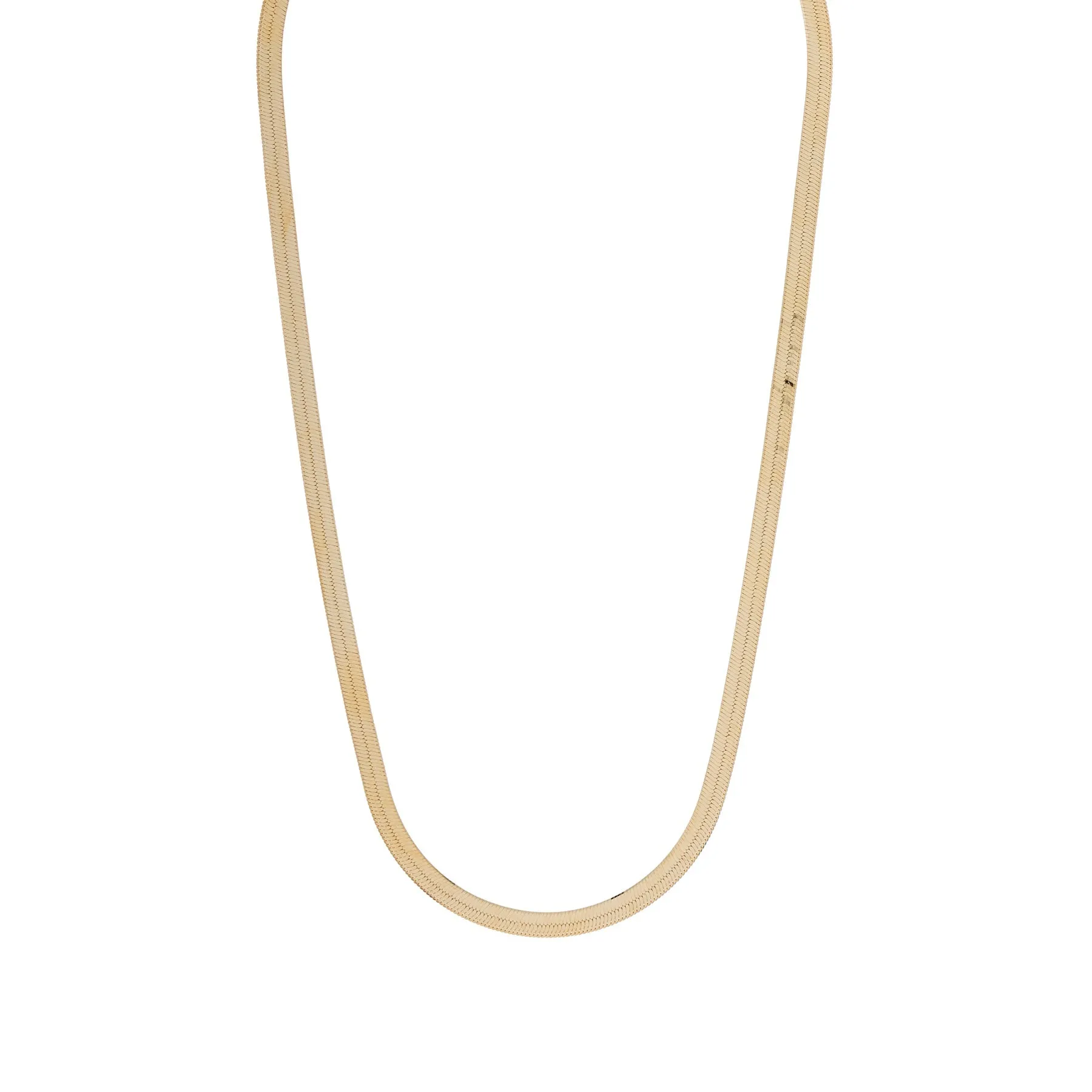 Buy necklace plated gold | Glossy Normal