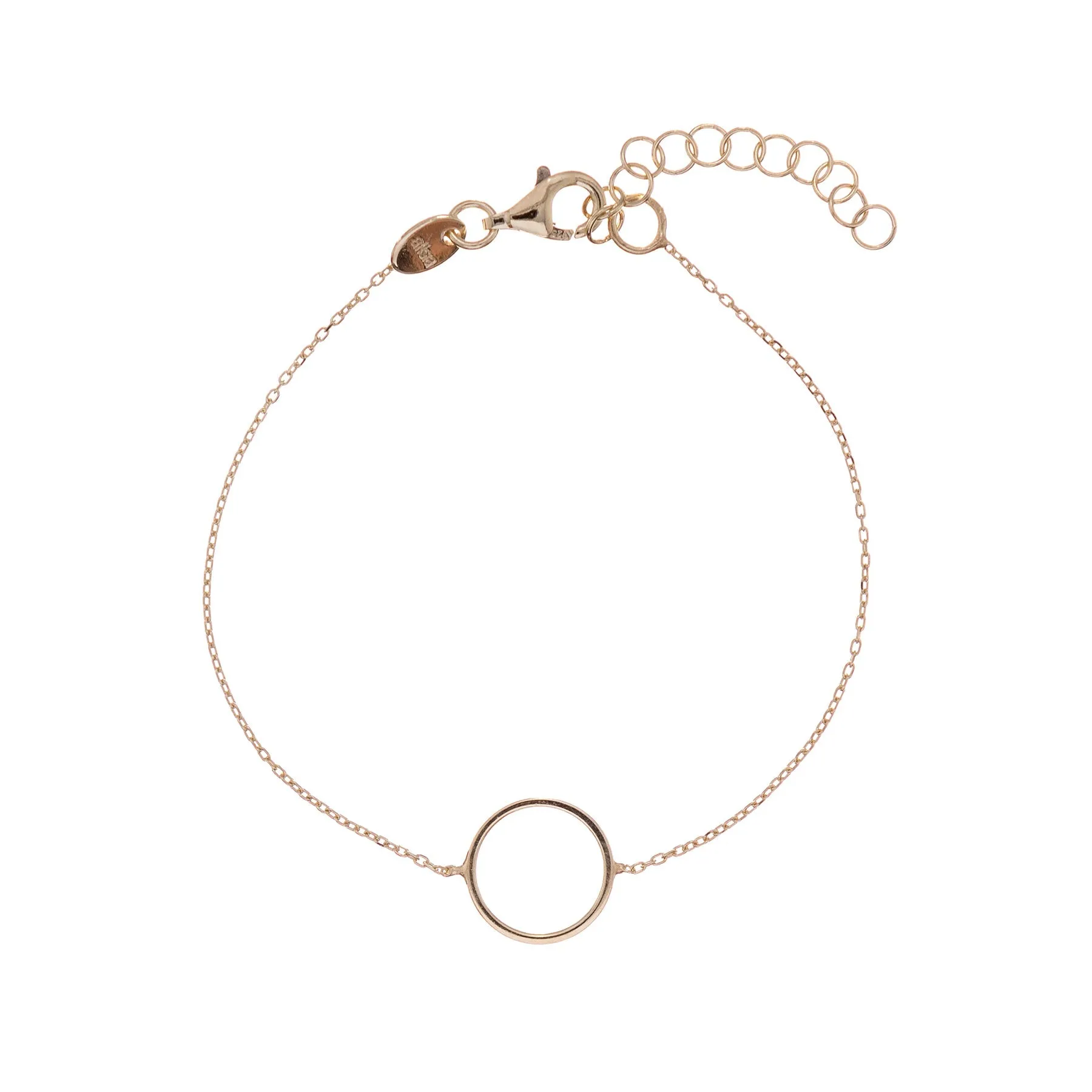 Buy bracelet plated gold | Minimal Rod