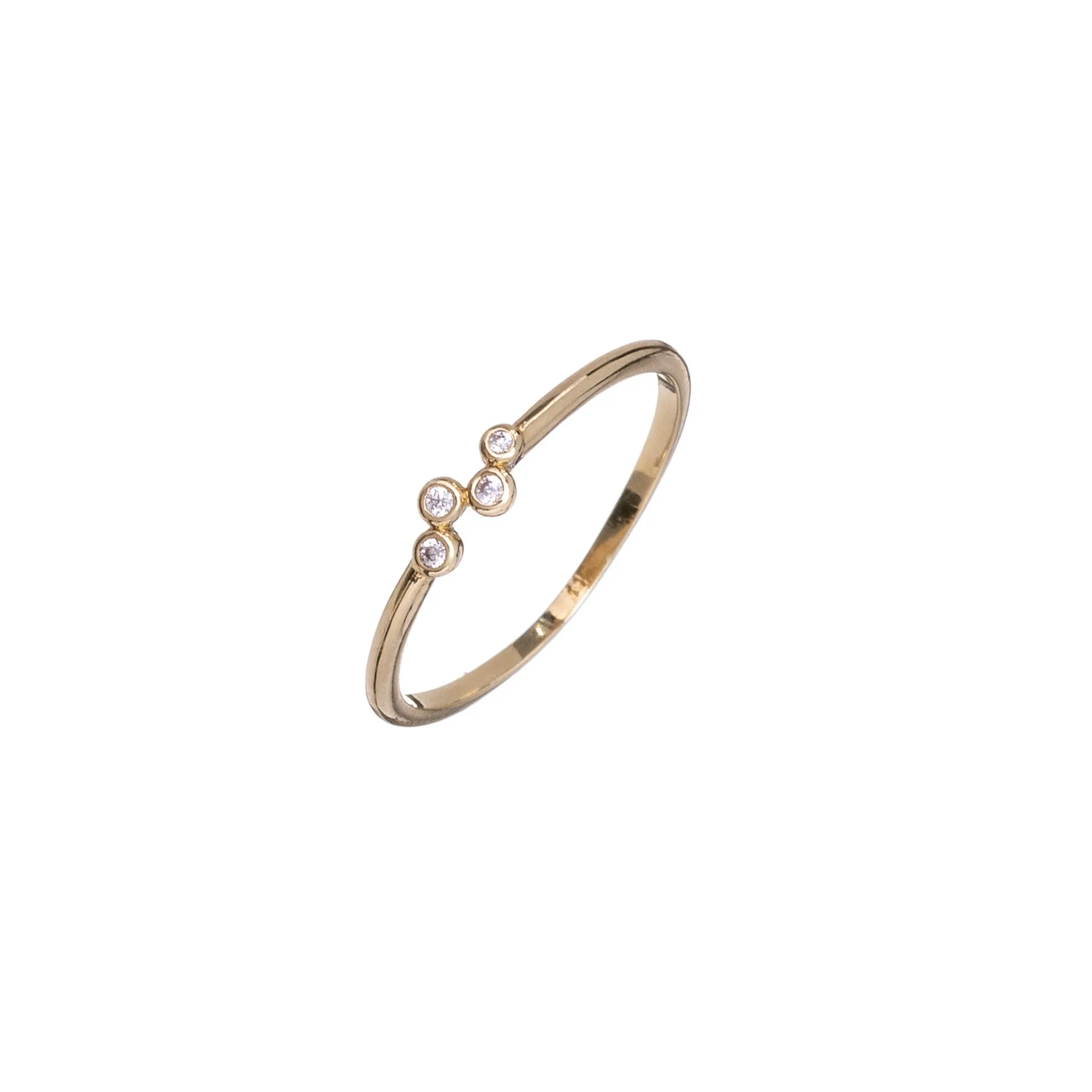 Buy ring plated gold | Zelda | Alisia Jewels– Alisia jewels com