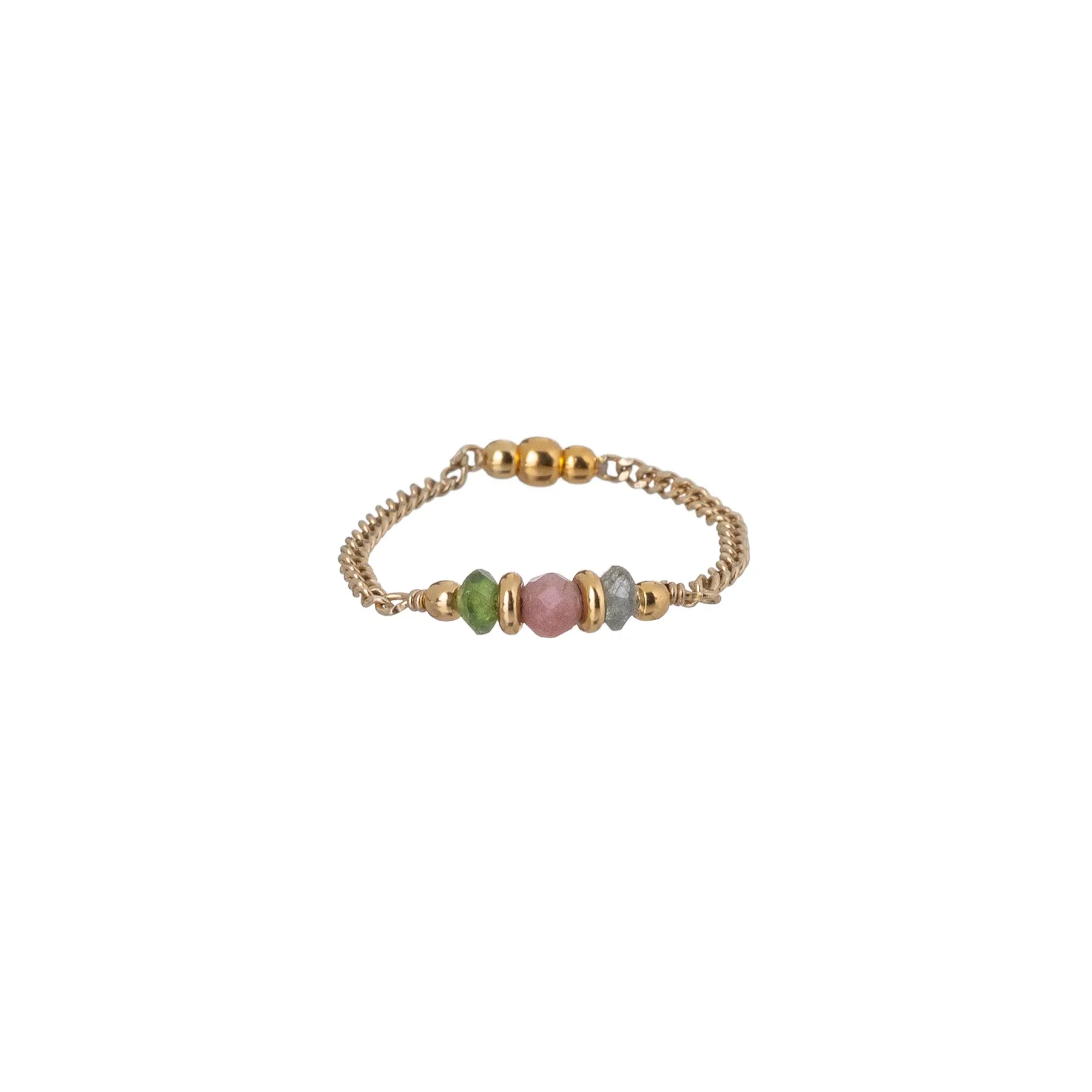 Buy Ring plated gold| Aster | Alisia Jewels– Alisia jewels com