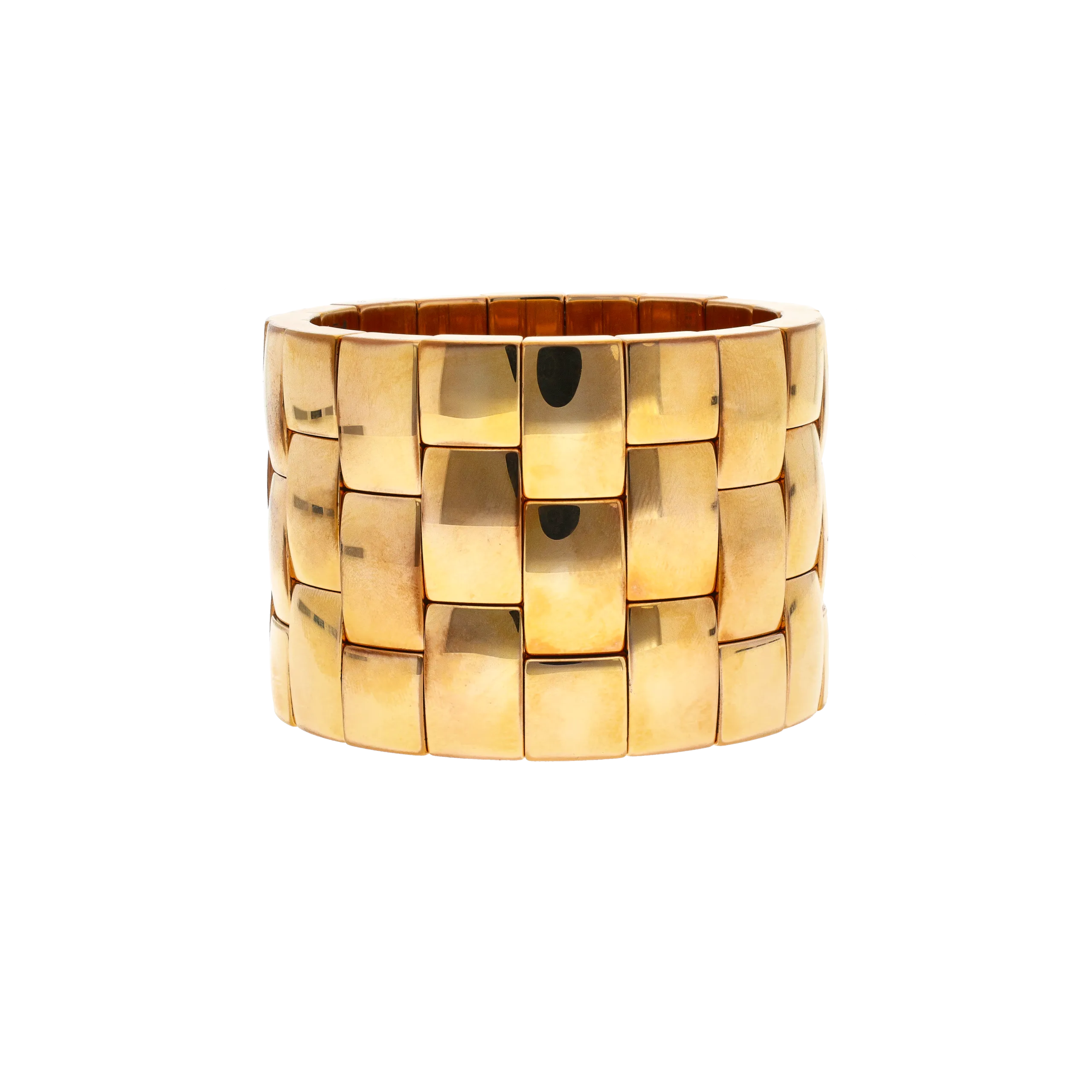 BRACCIALE AURA IN CERAMICA DORATA ROSA - AU963R