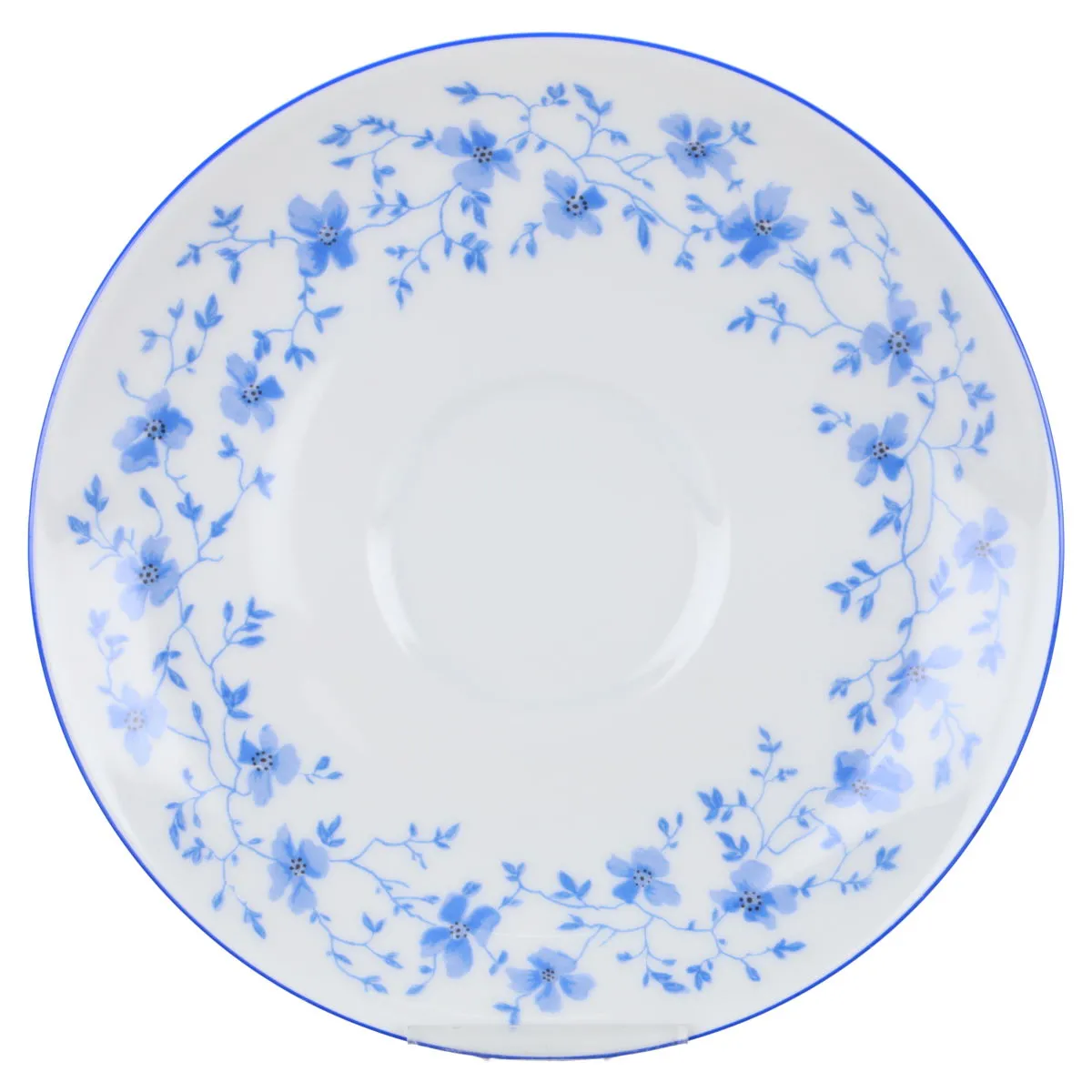 Untertasse für Tee - Arzberg Form 1382 Blaublüten