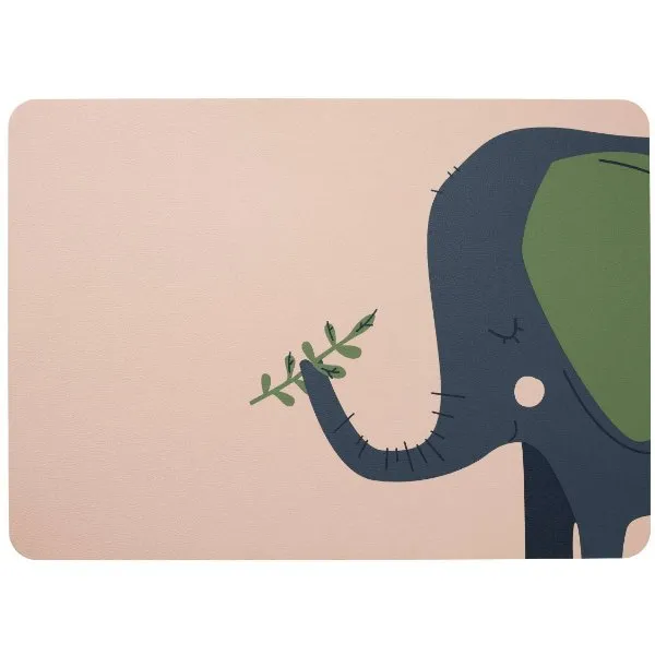 Asa Tischset Coppa Kids Elefant Emma Rosa (46x33cm)