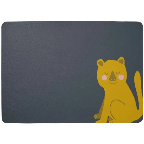 Asa Tischset Coppa Kids Löwe Leo Blau (46x33cm)