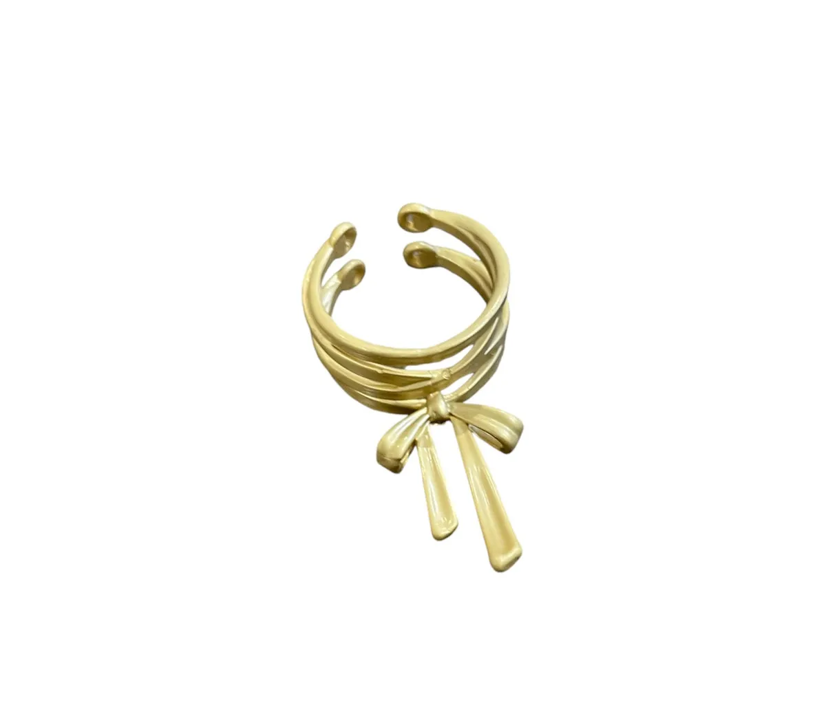 Anello Adelaide fiocco due varianti colore