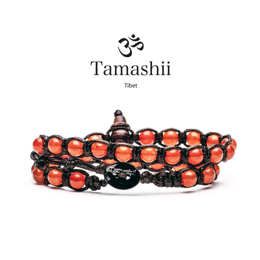 Bracciali Tamashii modelli a 2 giri misura pietra  6 mm