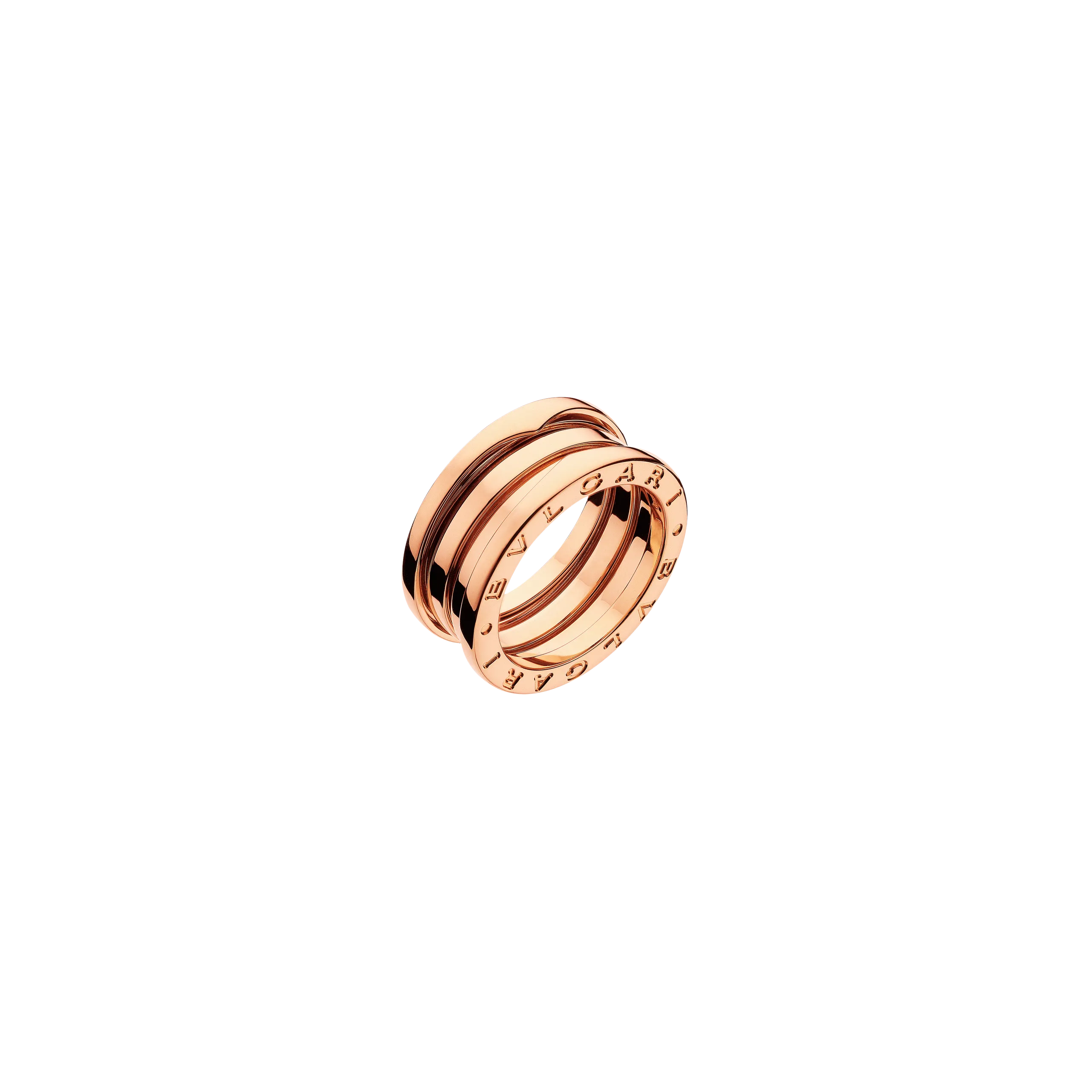 ANELLO B.ZERO1 A TRE FASCE IN ORO ROSA - AN852405 - AN852405