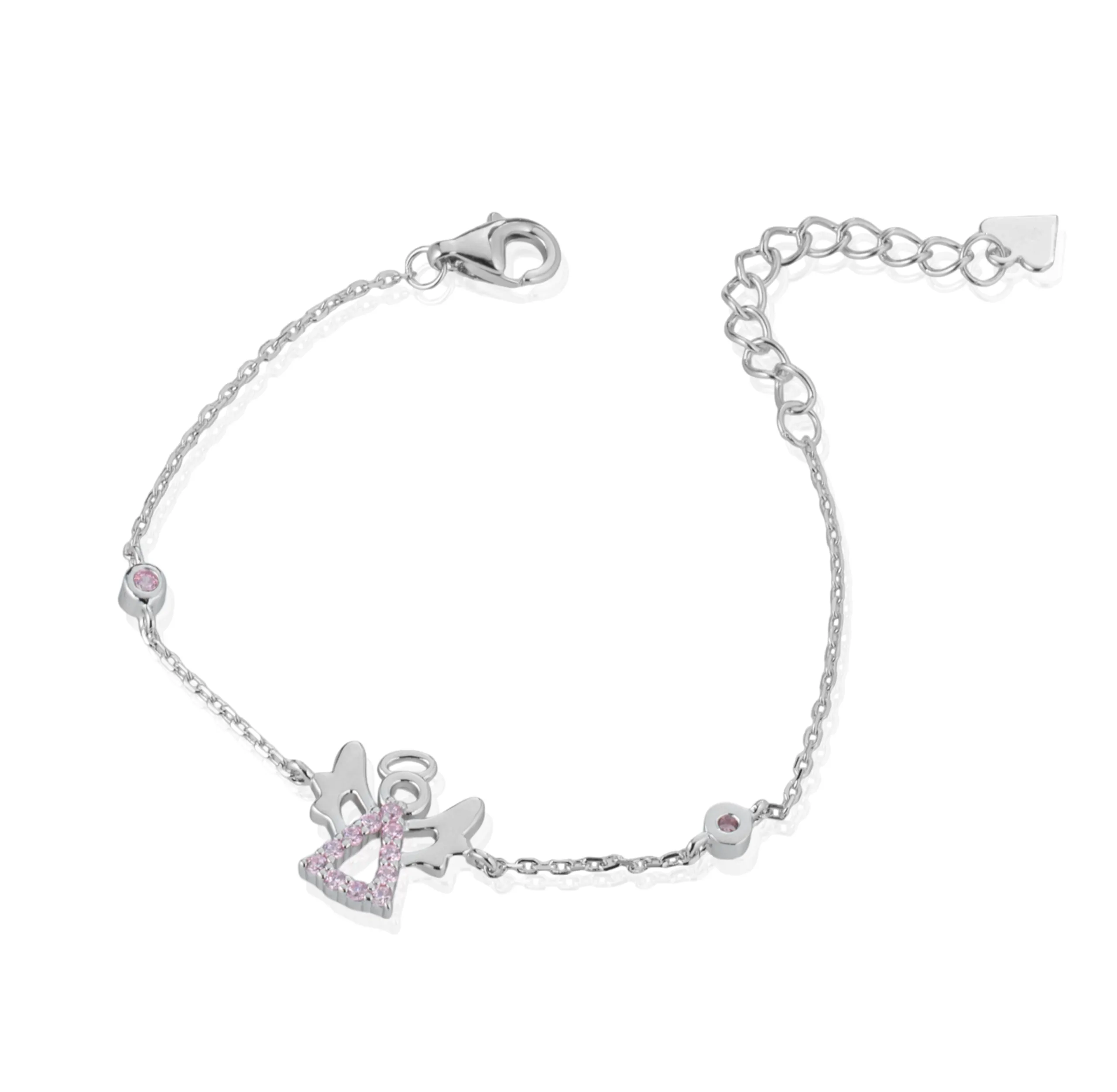 Bracciale baby con angelo