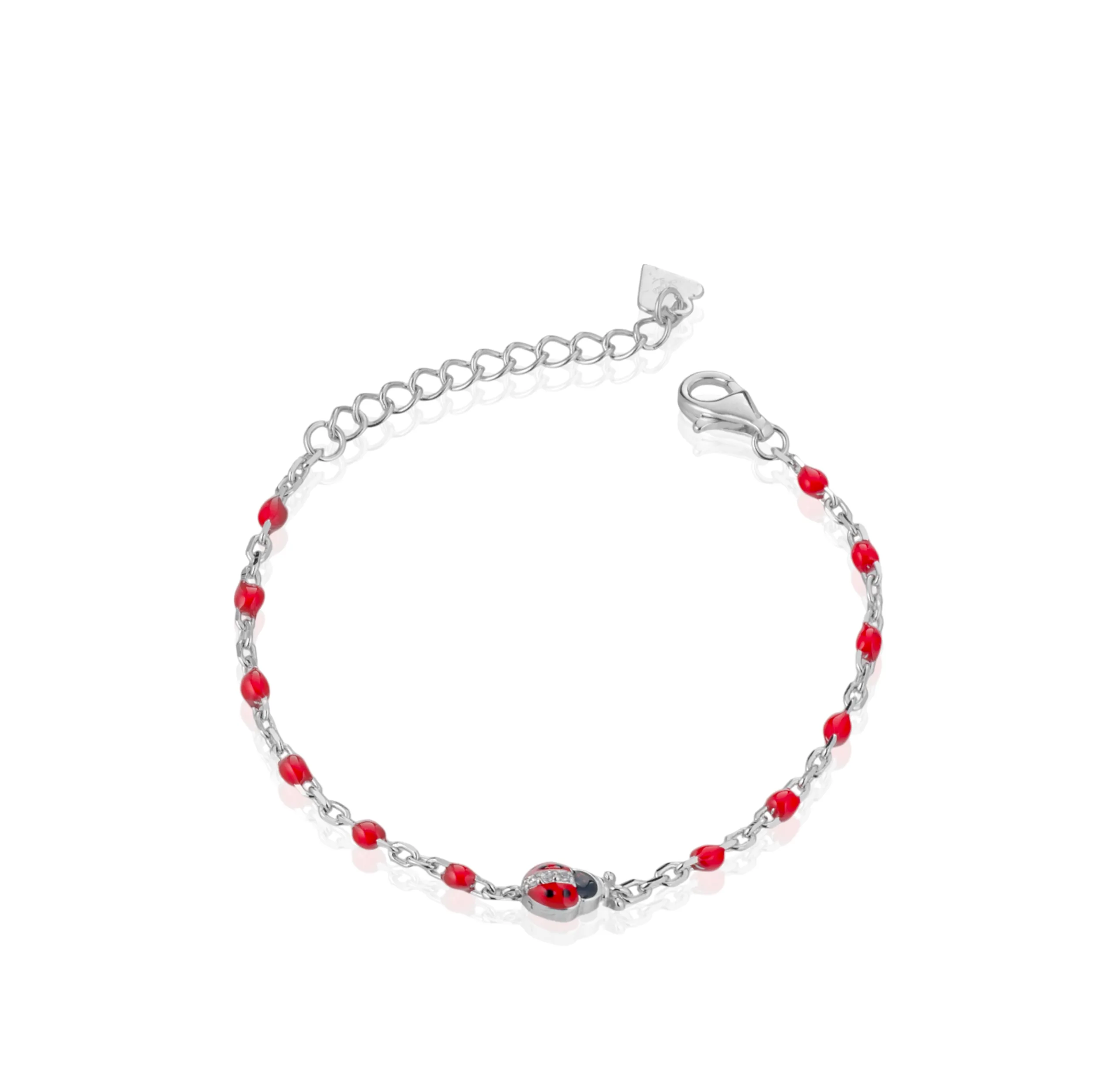 Bracciale baby con coccinella