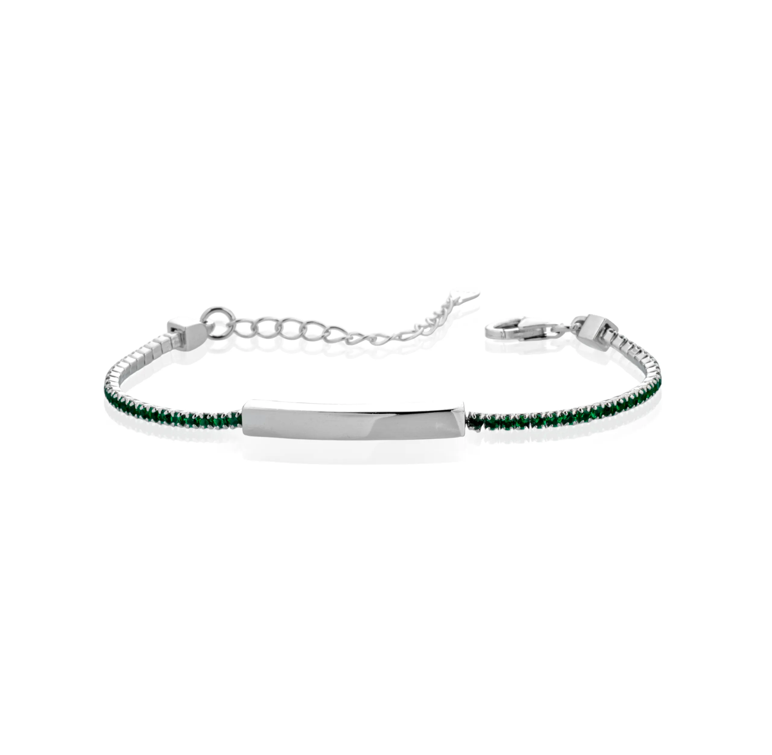 Bracciale baby tennis con targa