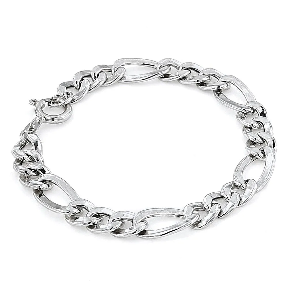 Bracciale Catena Piatta Argento Unisex
