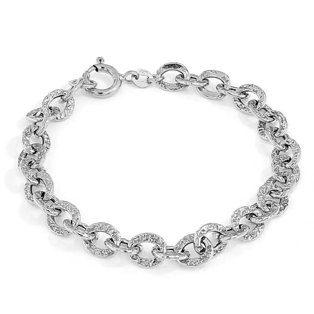 Bracciale Argento a Catena Vintage