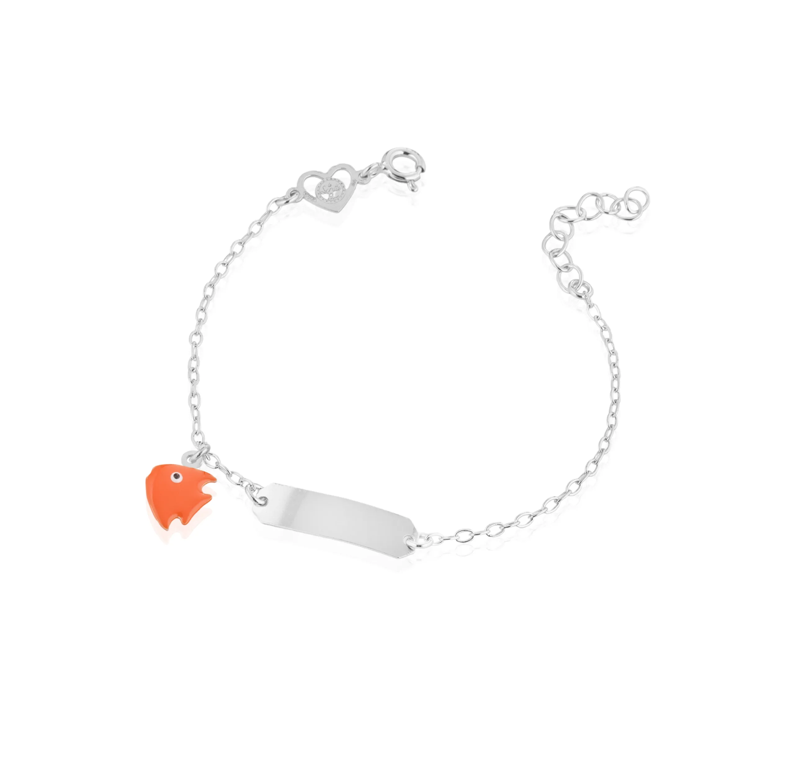 Bracciale baby targa con nemo
