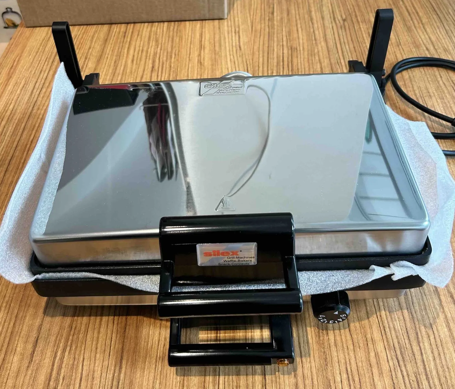 SILEX B-WARE Multigrill Kontaktgrill Silber