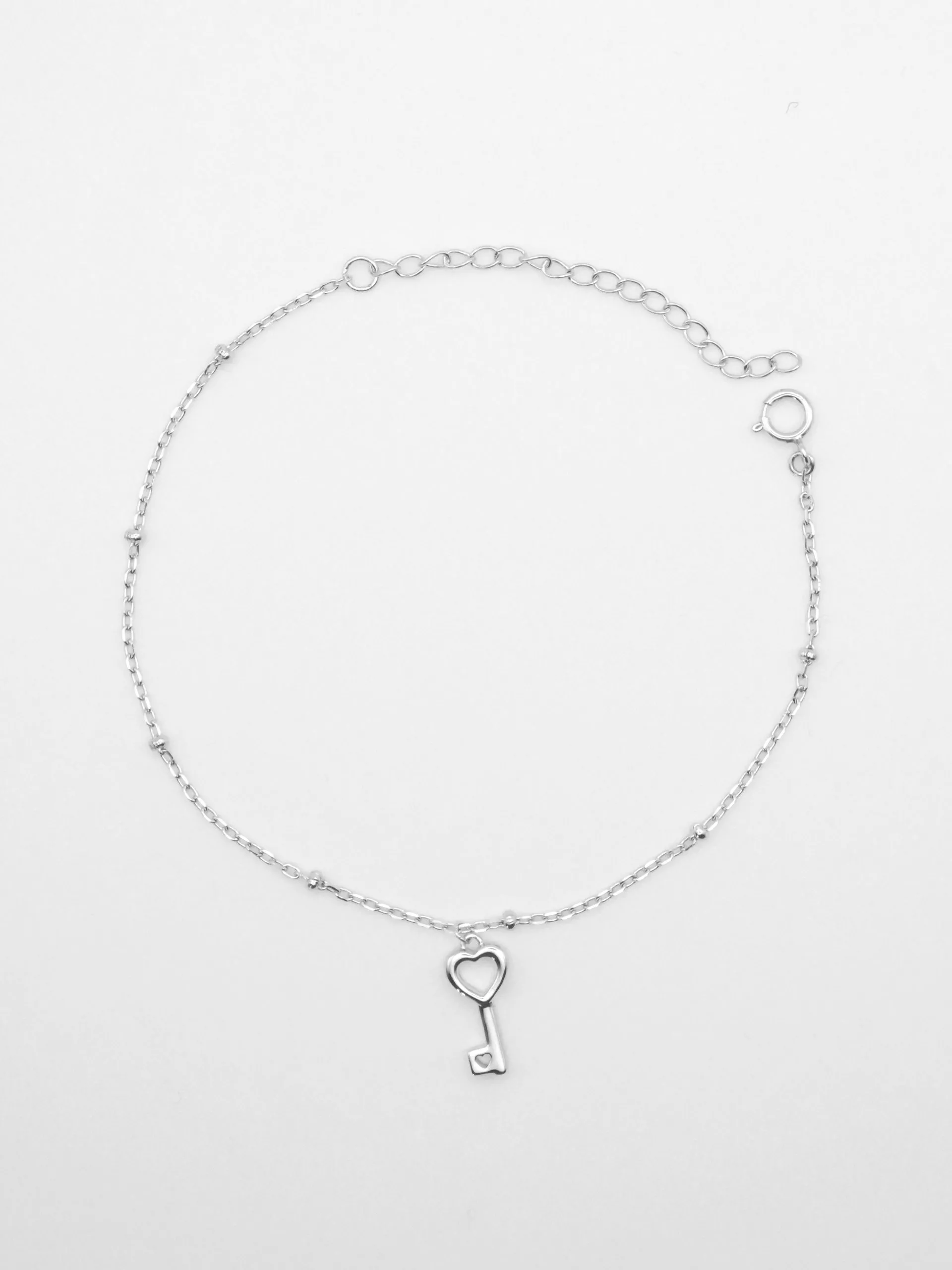 Bracciale Argento Chiave Love