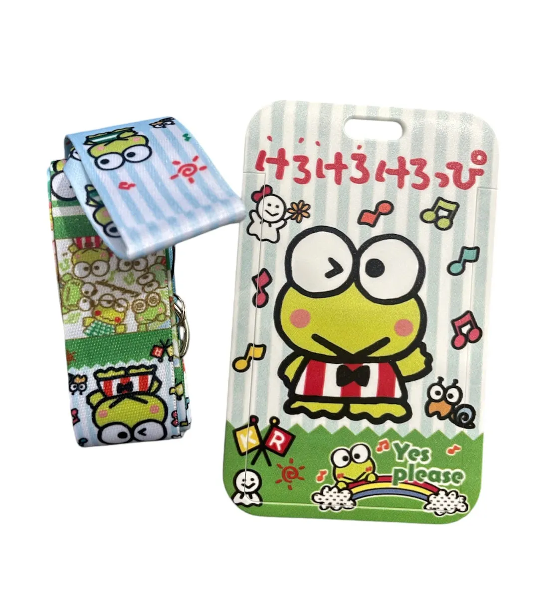 Portabadge portacarte portafoto keroppi