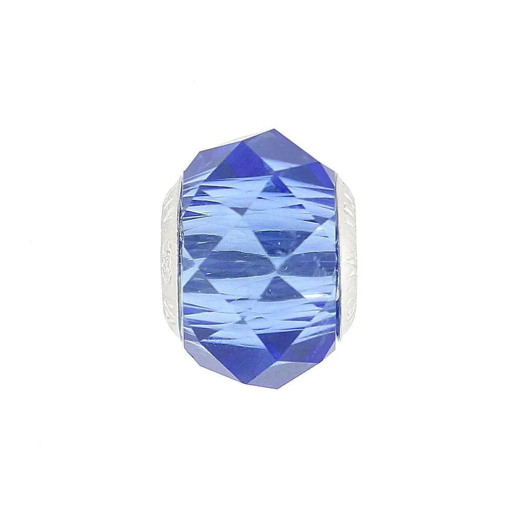 Charm Swarovski blu