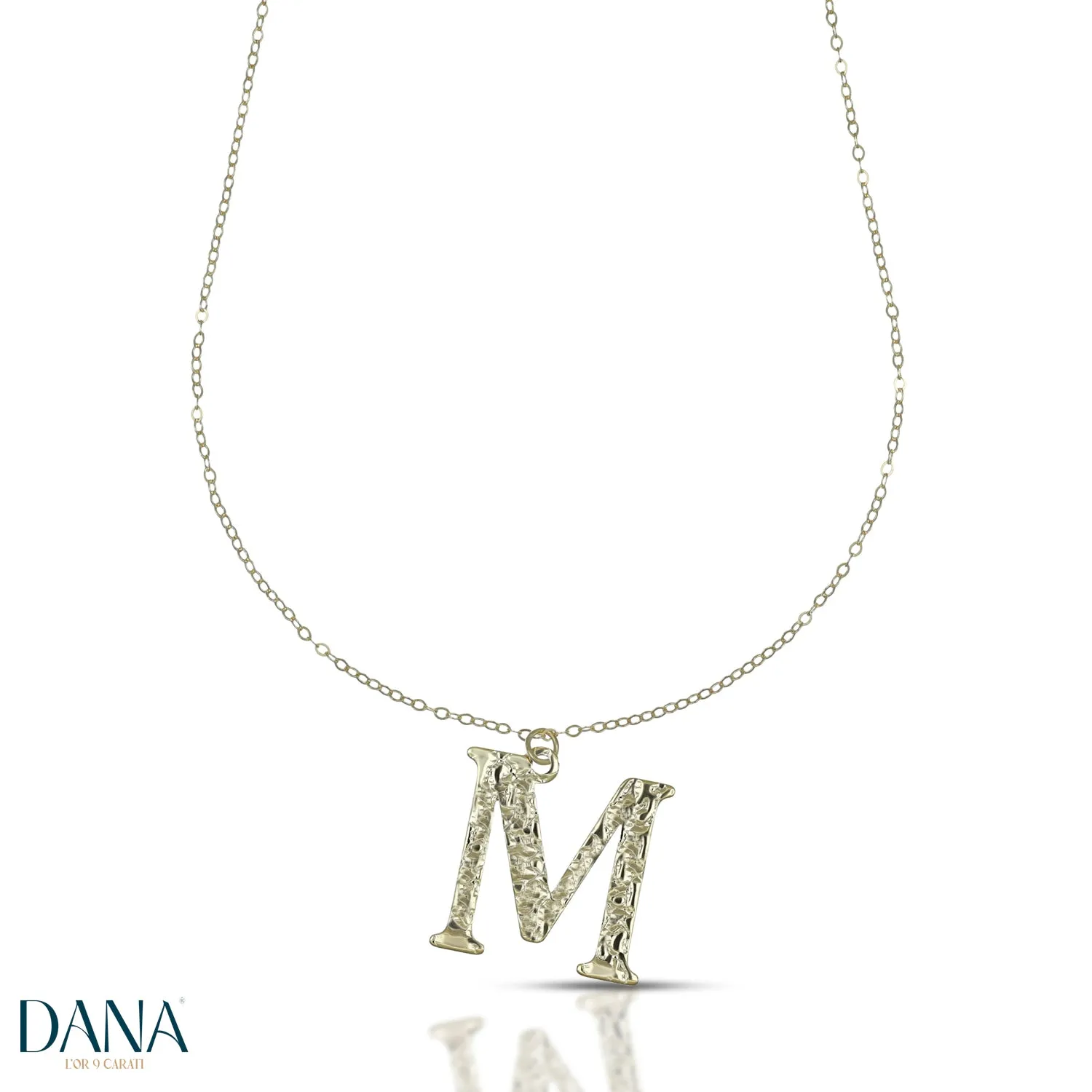 Collana con lettera oro 9 carati DANA L'OR 9 CARATI