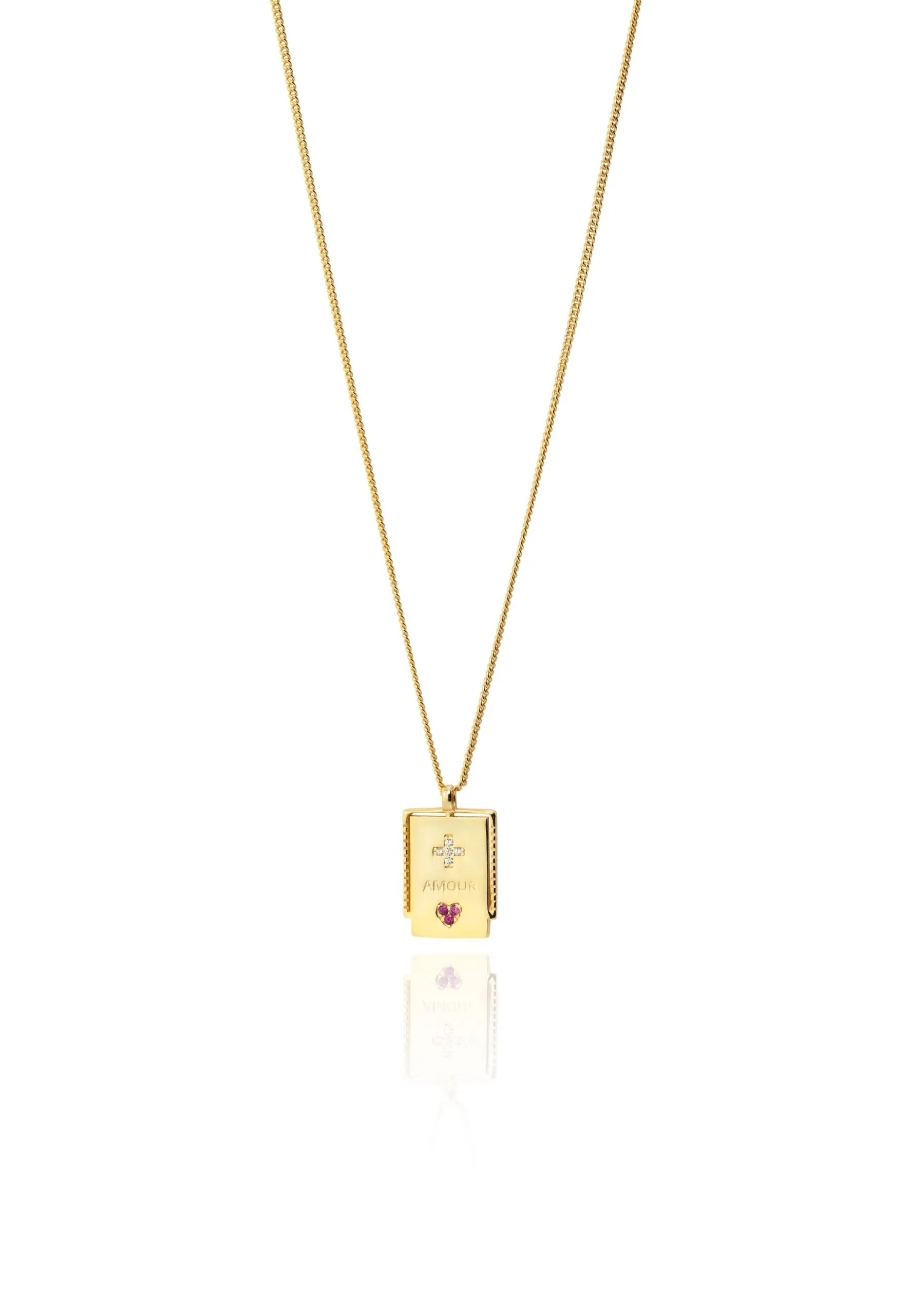 Collar MAS QUE AYER oro