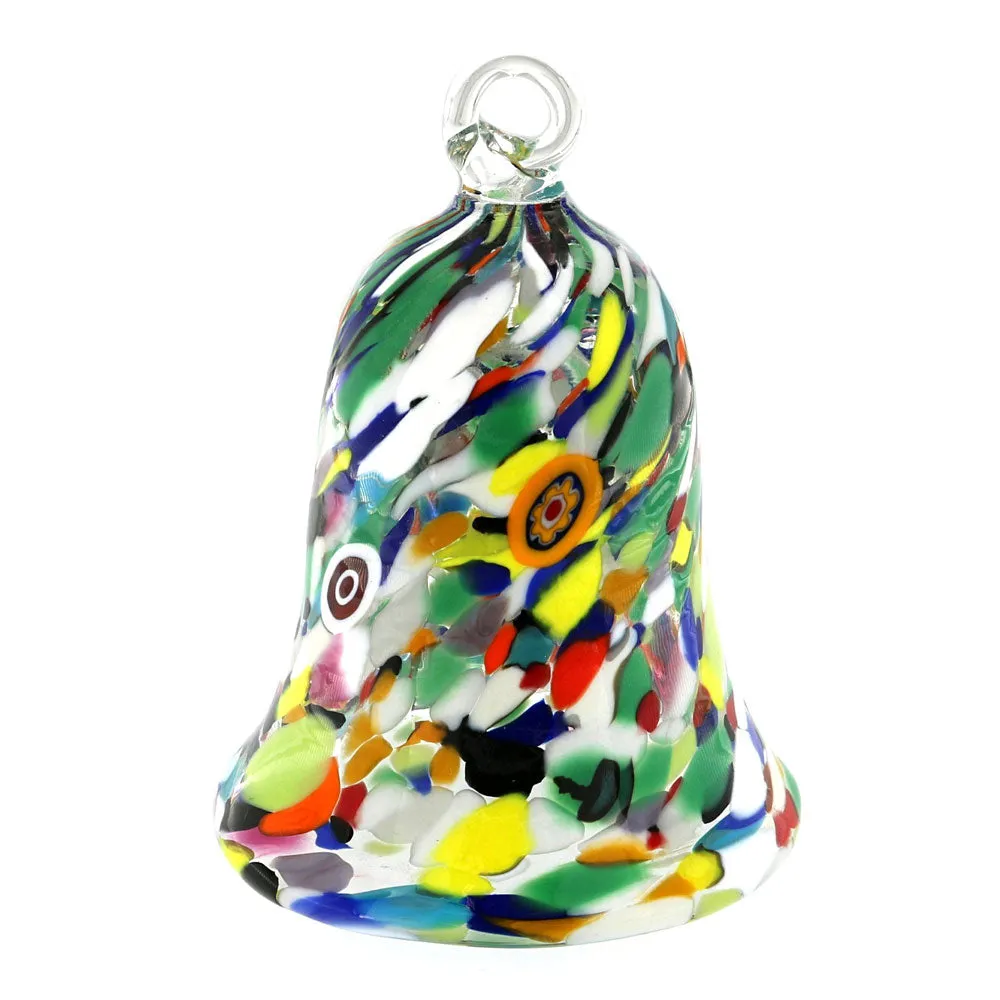 Campana decorativa in vetro di Murano artistico