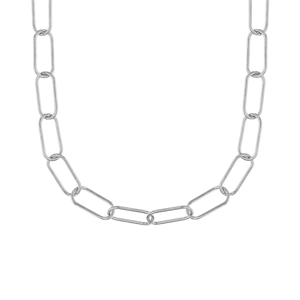 Collana Catena Graffetta Argento 925