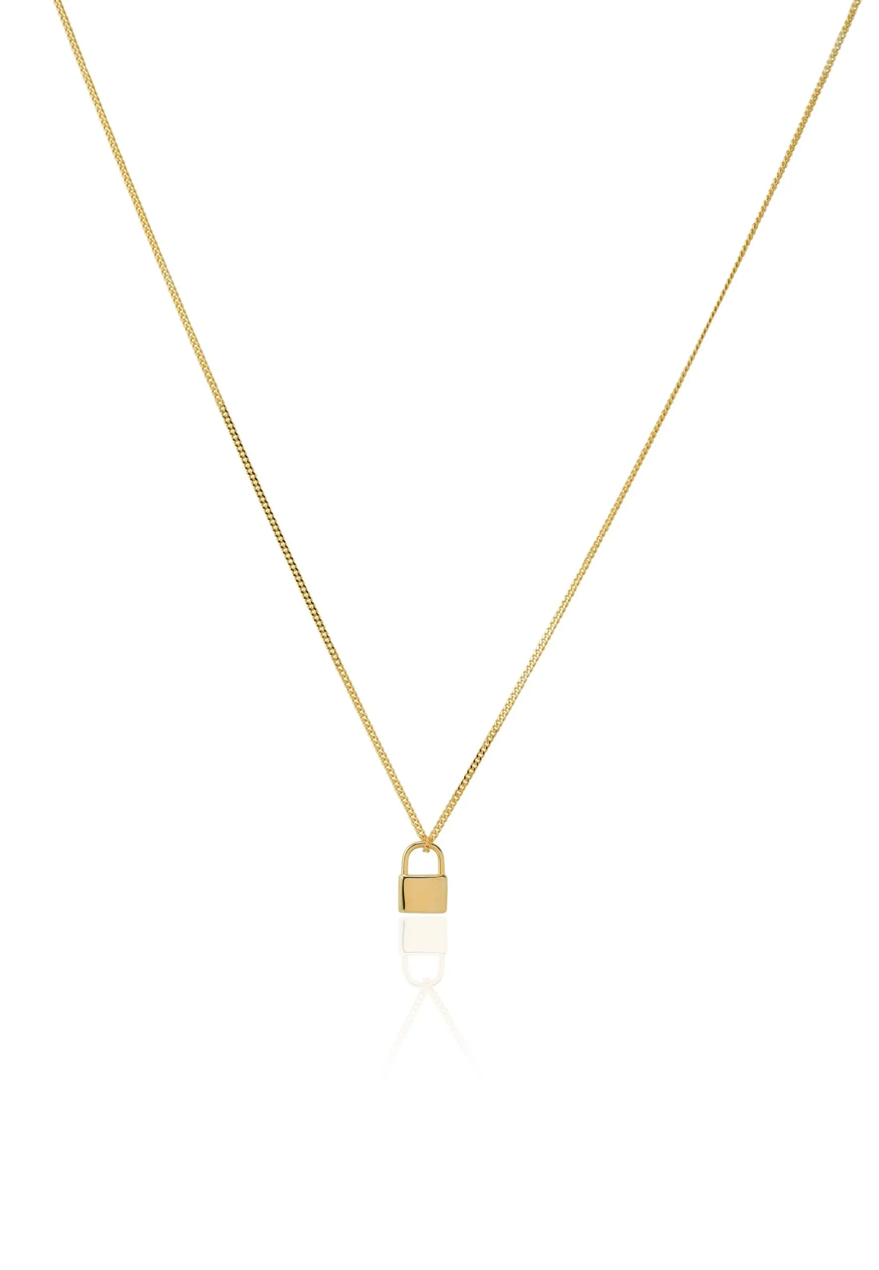 Collar MINI CANDADO oro