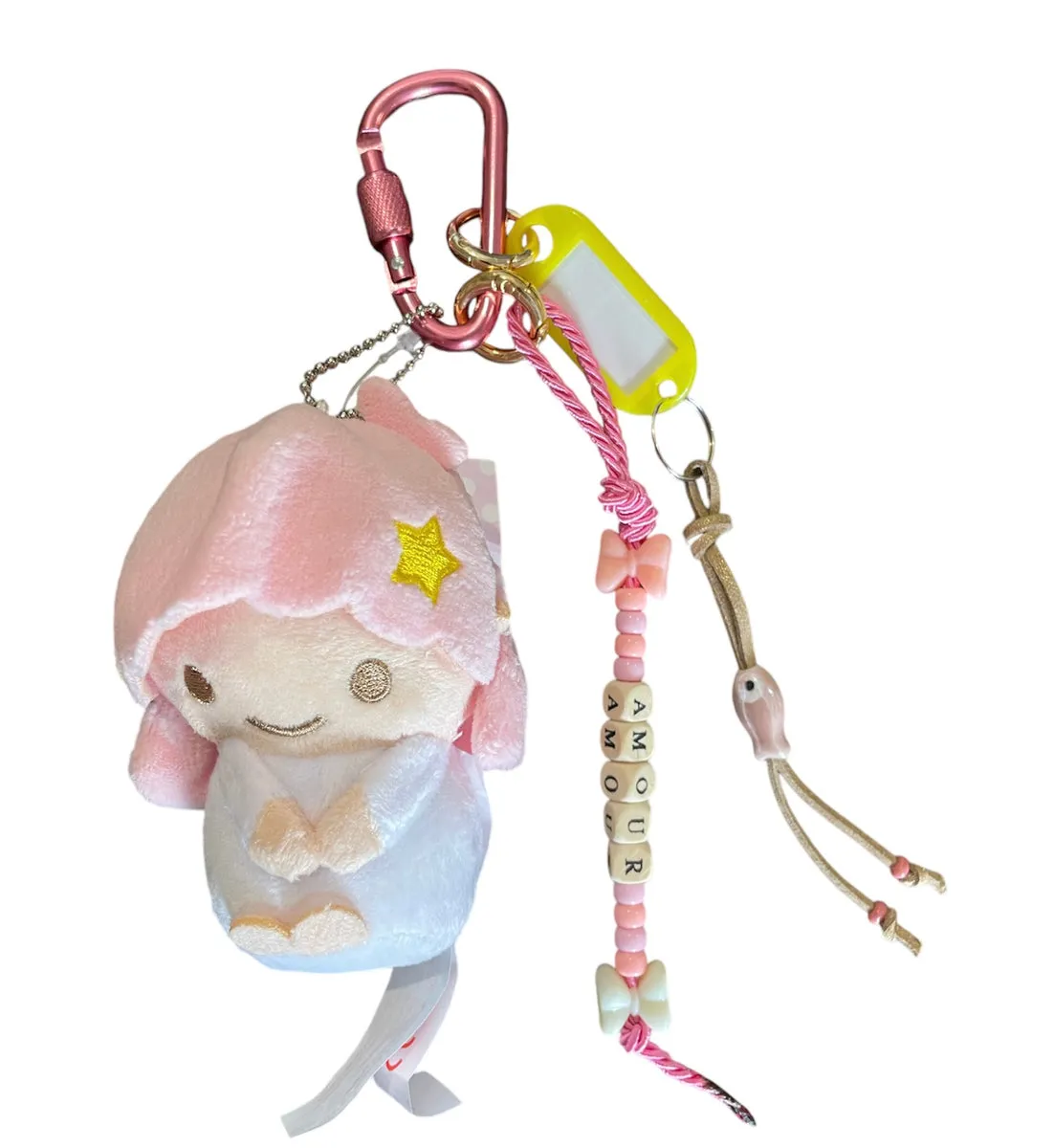 Portachiavi e applique charms per borsa gemella Lala little twin star Pimp your Bag