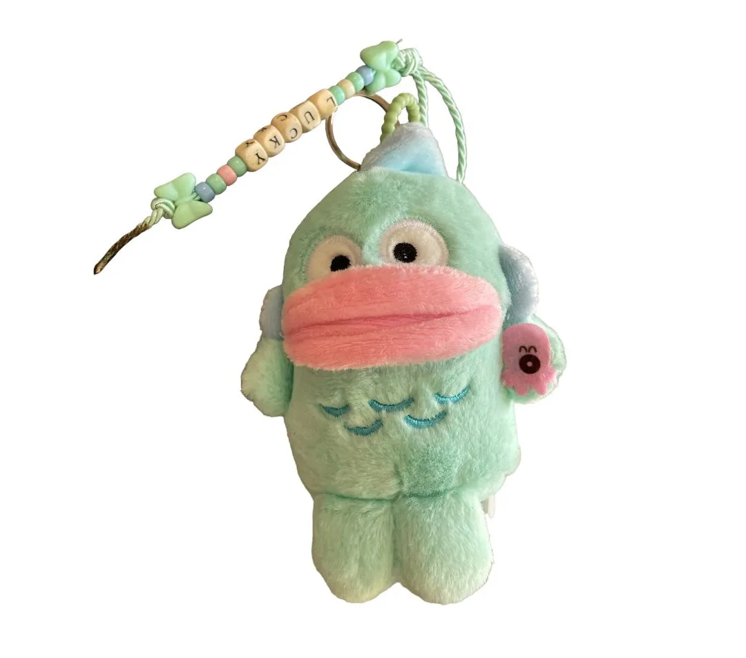 Portachiavi e applique borsa Pimp your Bag Hangyodon in peluche