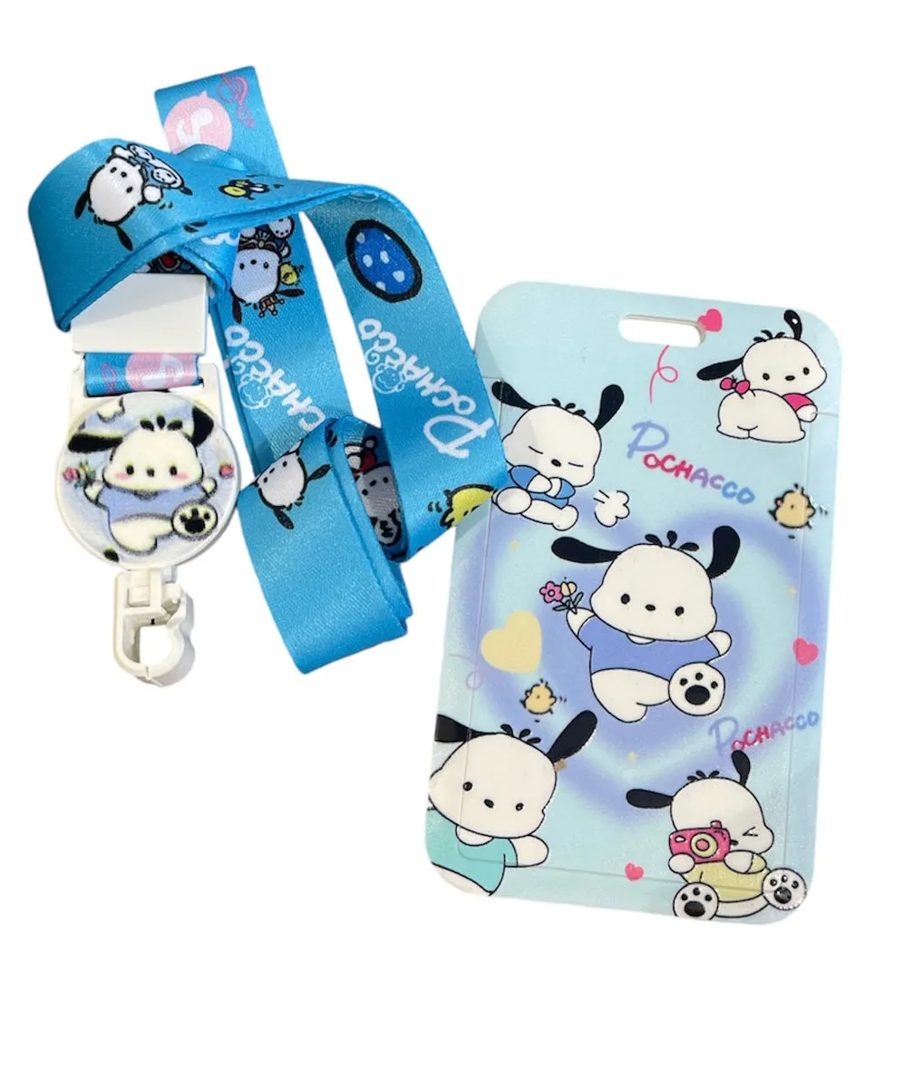 Portabadge portacarte portafoto Pochacco