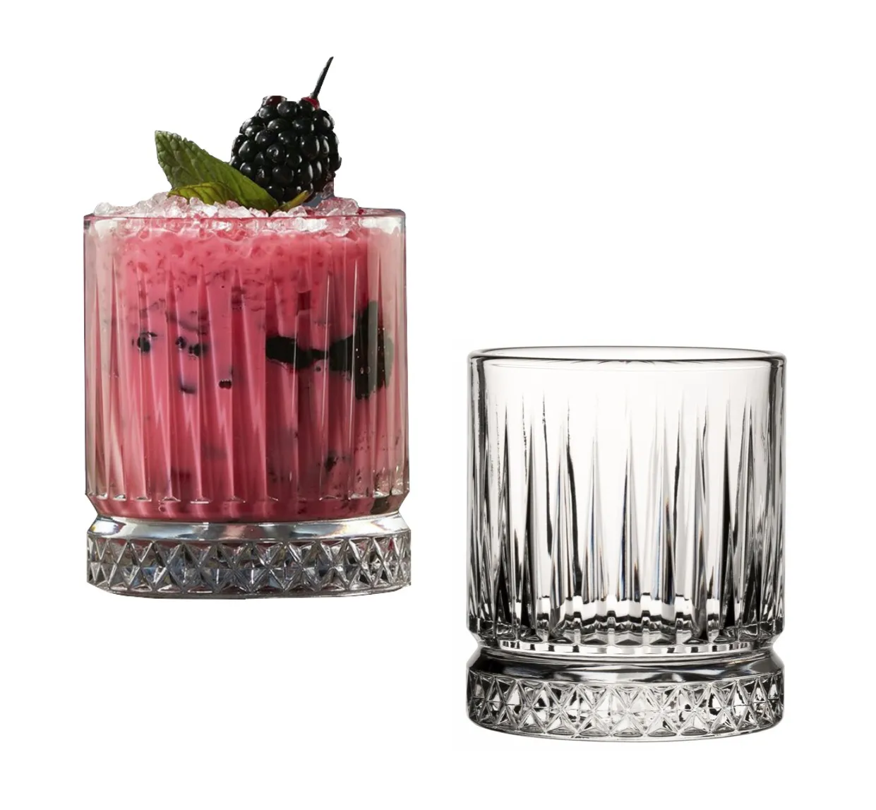 Pasabahce ELYSIA 520004 Wassergläser Kurz 355 ml 4er Set