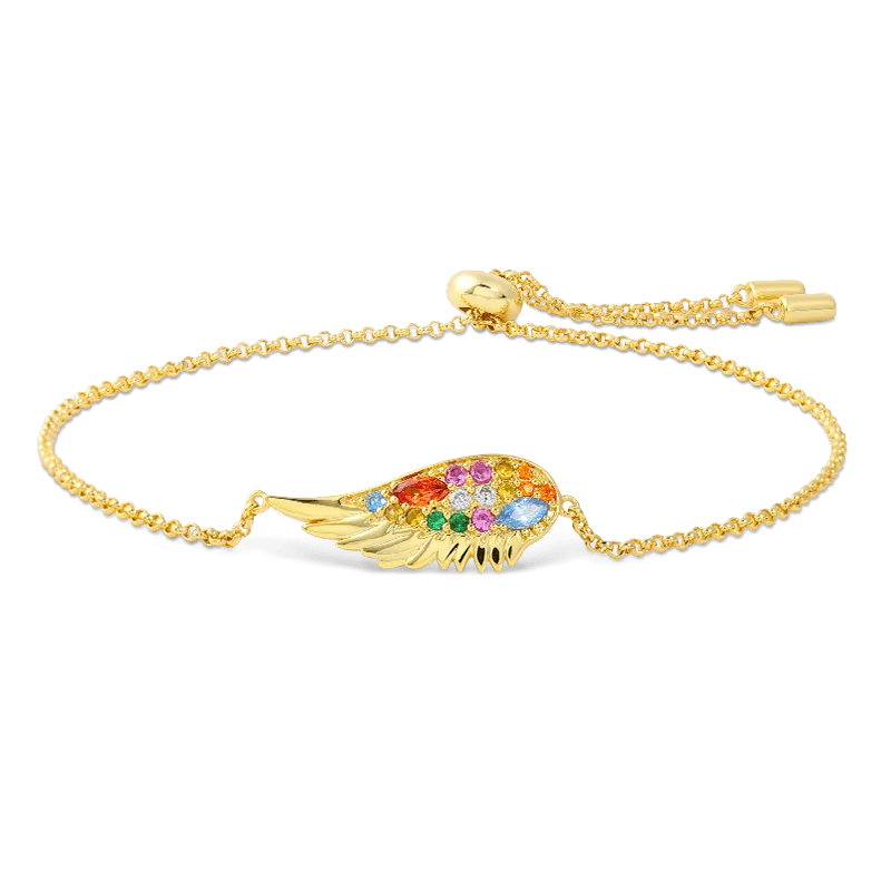 Bracciale Ale in Argento Sterling 925 Placcato Oro 18k con Pietre