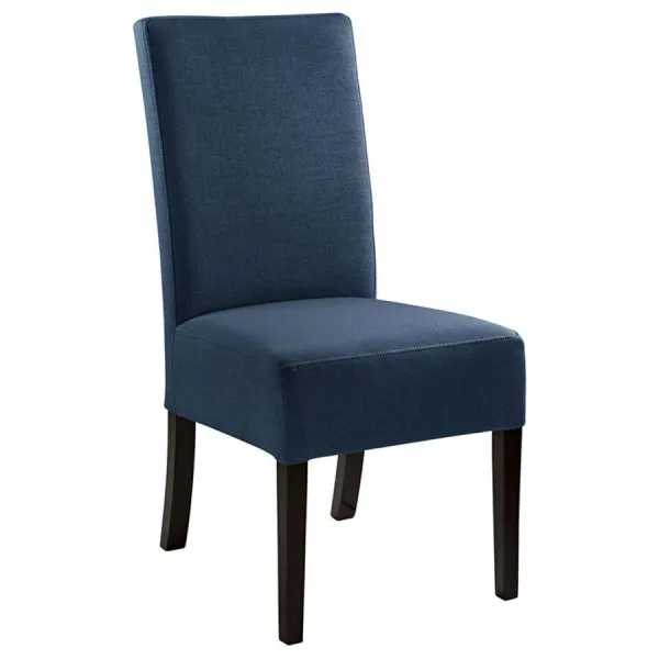 Fink Esszimmerstuhl Mirco Leinenoptik Blau