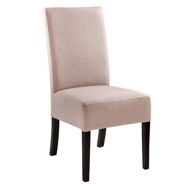 Fink Esszimmerstuhl Mirco Leinenoptik Rose