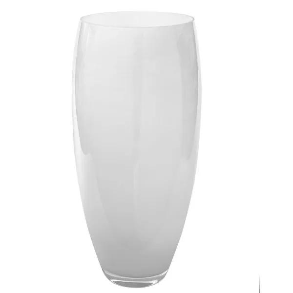 Fink Vase Africa Glas Weiß (28cm)