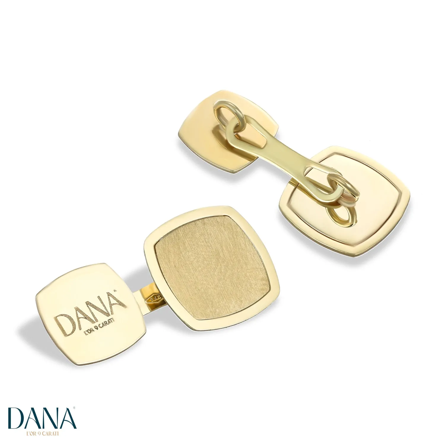 Gemelli oro giallo 9 carati DANA L'OR 9 CARATI