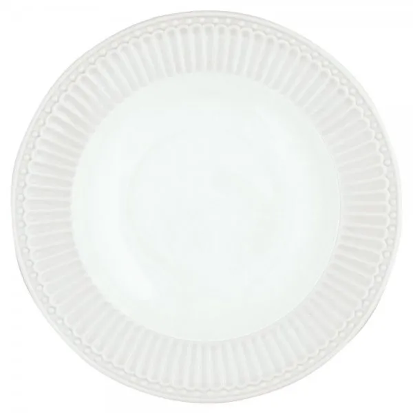 Greengate Dinner Teller Alice White (26,5cm)